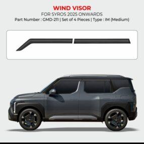 Door Visor For Kia Syros - Model 2025 Onwards