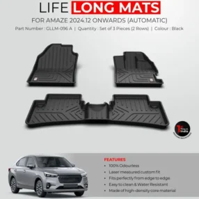 Premium Life Long Mats For Honda Amaze - Model 2024 Onwards