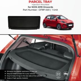 Injection Molded Parcel Tray For Hyundai I10 Grand Nios - Model 2023 Onwards