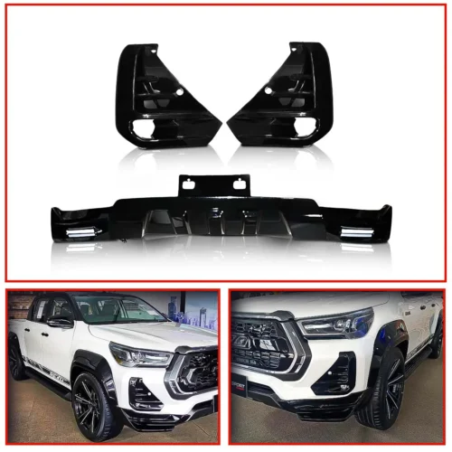 Urban Sports Skirting with DRL for Hilux - Model 2022 Onwards