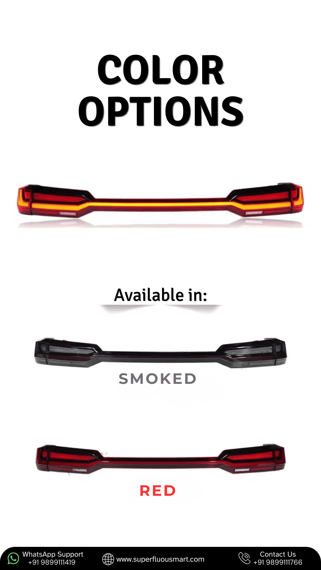 Land Cruiser Style Taillight For Fortuner & Legender - Image 3