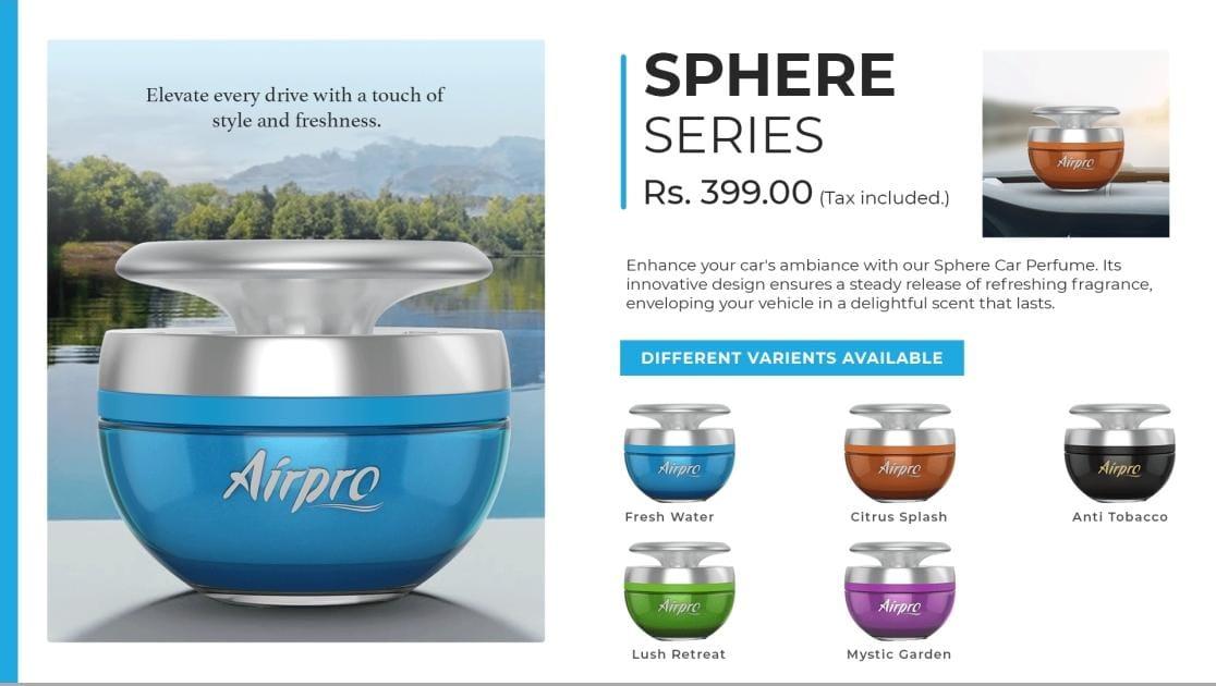 Luxury Popular Sphere Car Perfume/Air Freshners for Car Dashboard - Image 2