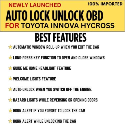 Auto Lock Unlock OBD for Innova Hycross - Image 5
