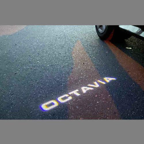 Shadow LED Light Side Rear View Mirror For Octavia - Image 2