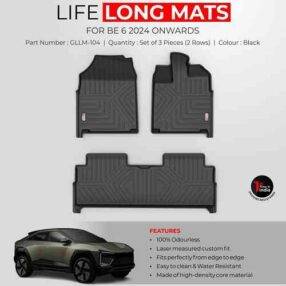 Premium Life Long Mats For BE 6 - Model 2024 Onwards