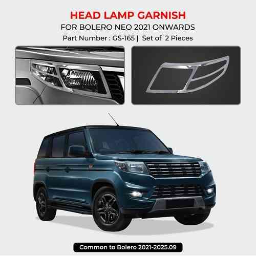 Head Lamp Garnish For Bolero Neo - Model 2025 Onwards