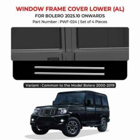 Window Frame Cover Lower For Bolero - Model 2026 Onwards