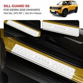Stainless Steel(SS) Sill Guard For Sierra - Model 2025 Onwards