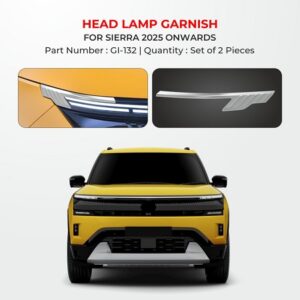 Head Lamp Garnish For Sierra - Model 2025 Onwards