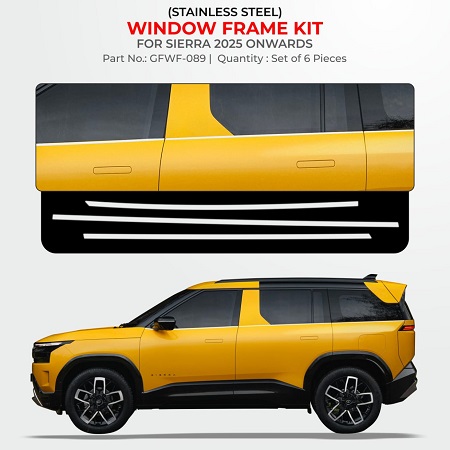 Window Frame Cover For Sierra - Model 2025 Onwards