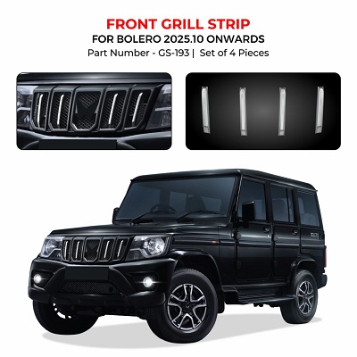 Front Grill Strip For Bolero - Model 2026 Onwards