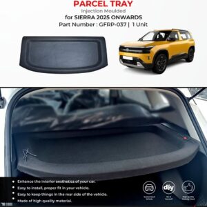 Injection Molded Parcel Tray For Sierra - Model 2025 Onwards
